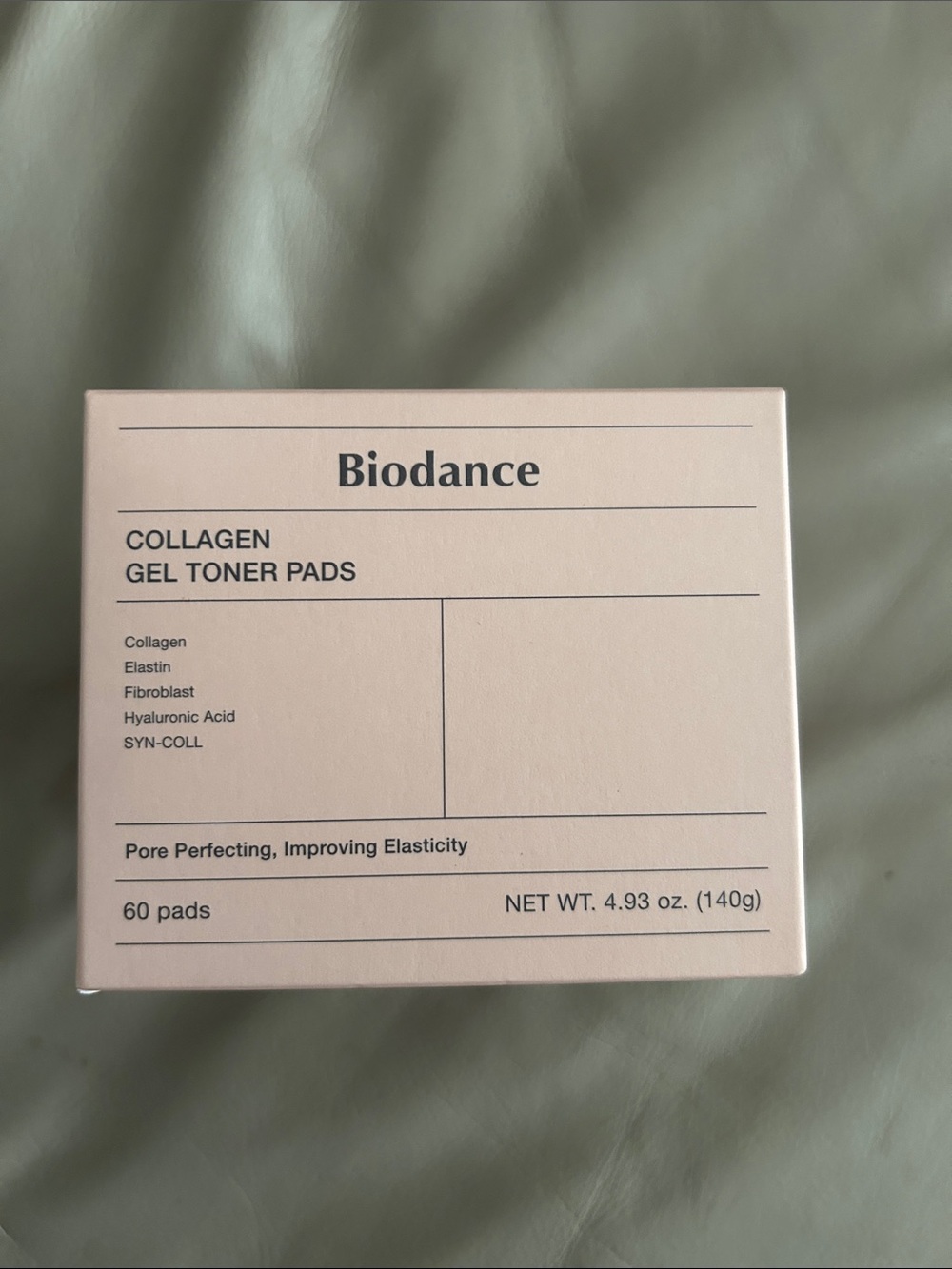 Biodance Collagen Gel Toner Pads — Soft Pink Hydrating Toner Pads, 60ct
